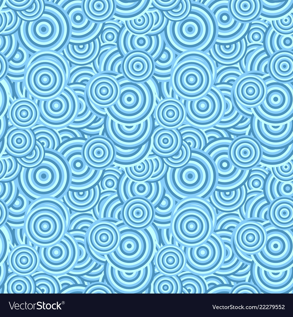 Abstract repeating concentric ring pattern vector image Abstract repeating concentric ring pattern