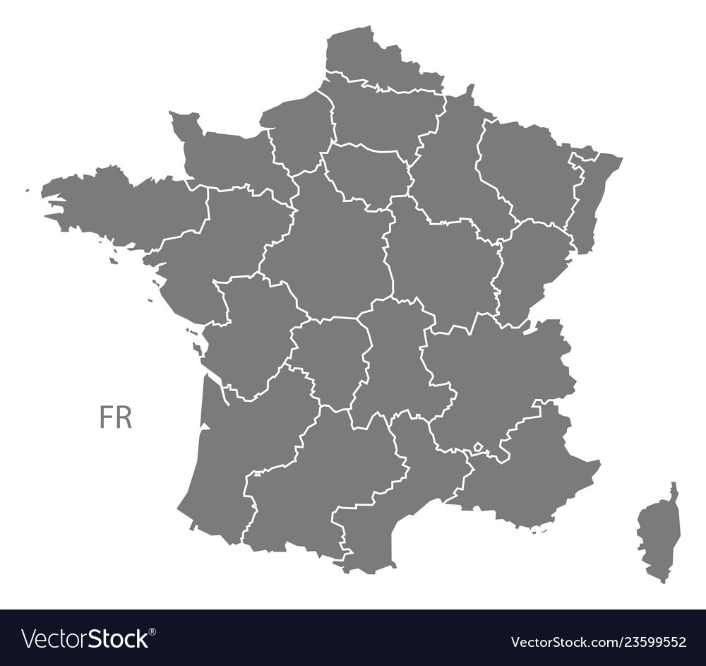 France Regions Map