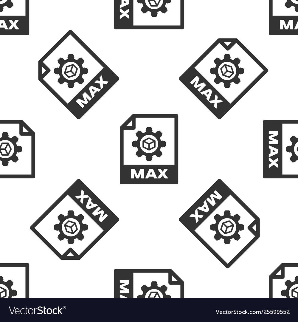Grey max file document icon download button