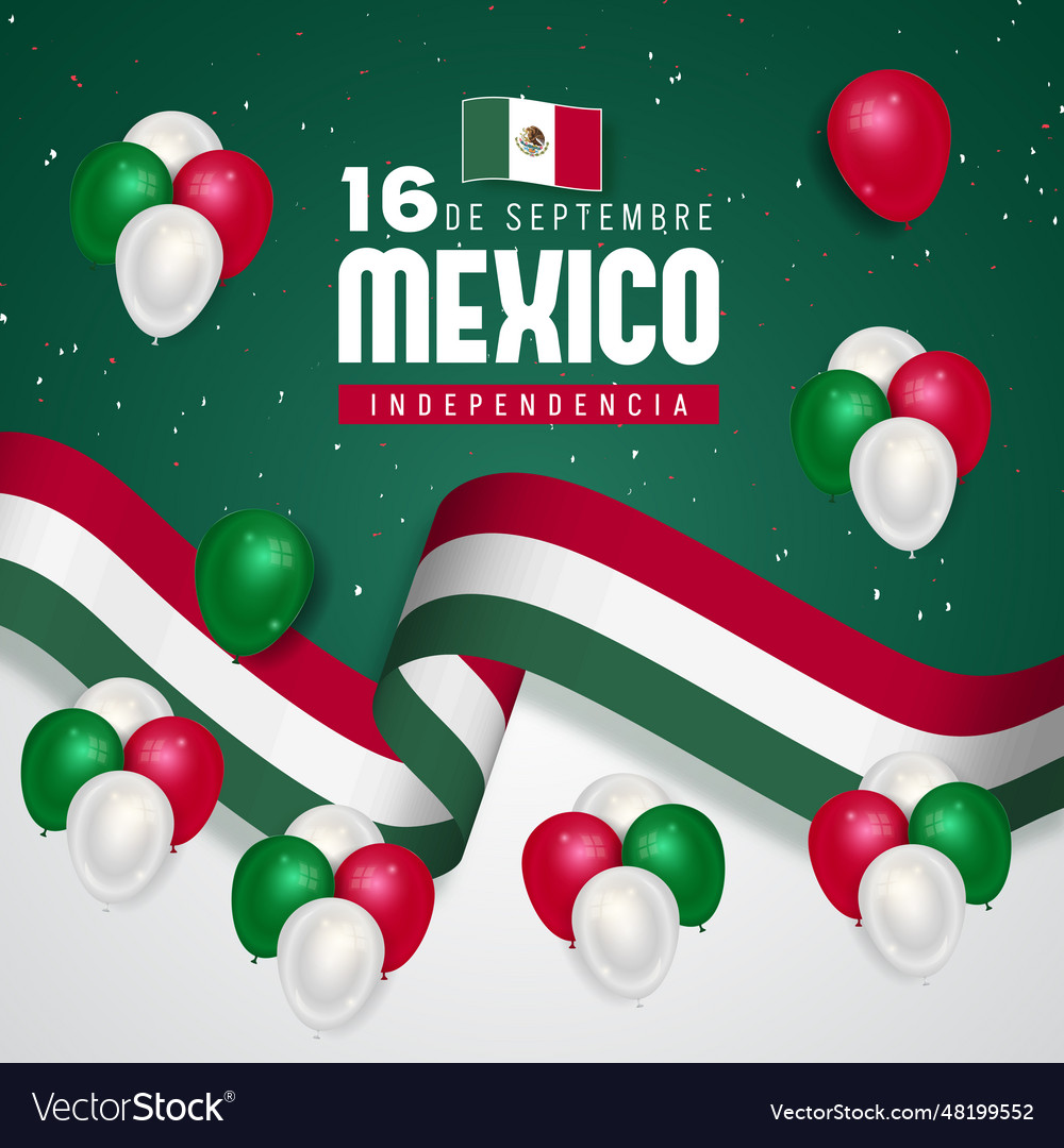 Happy mexico independence day september 16th