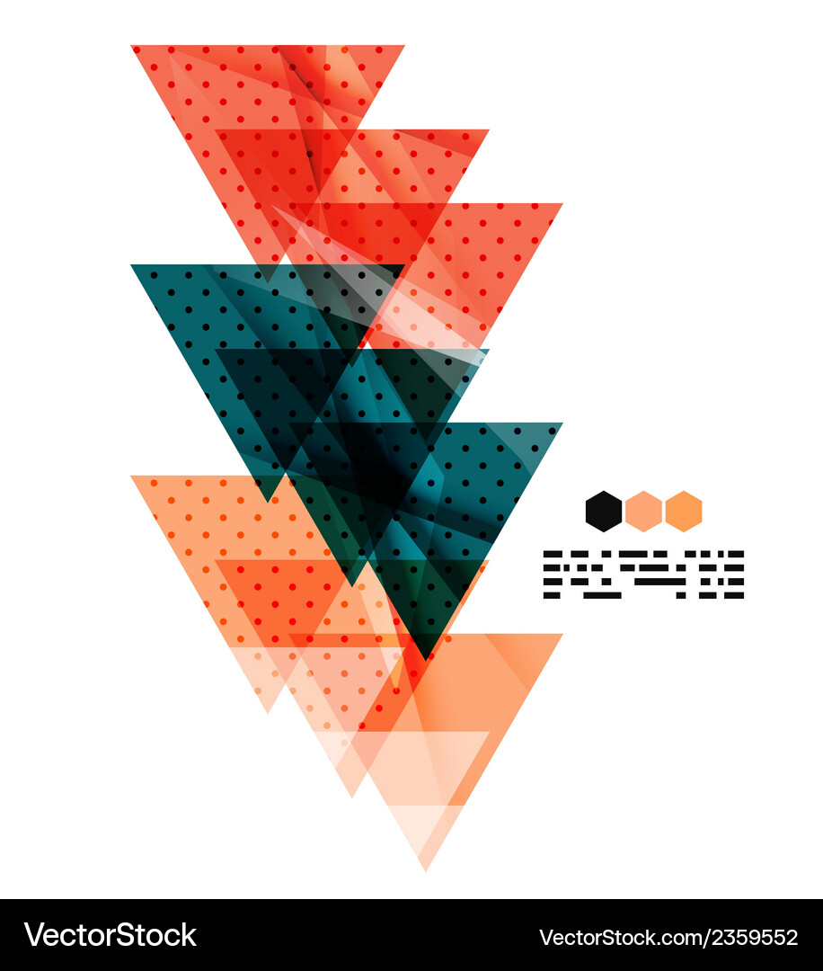 Light geometric compositions Royalty Free Vector Image