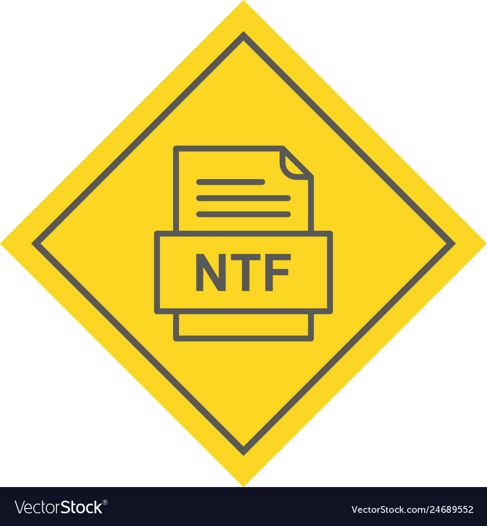 Ntf file document icon