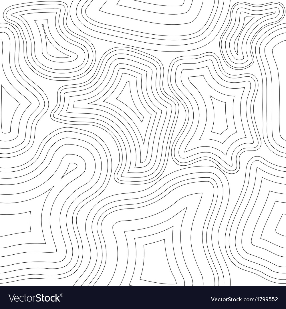 Seamless pattern with wavy structure