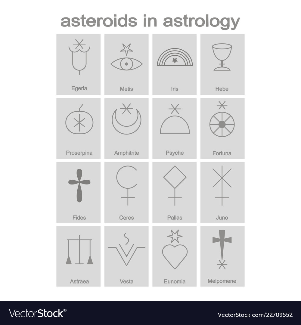 asteroid symbols