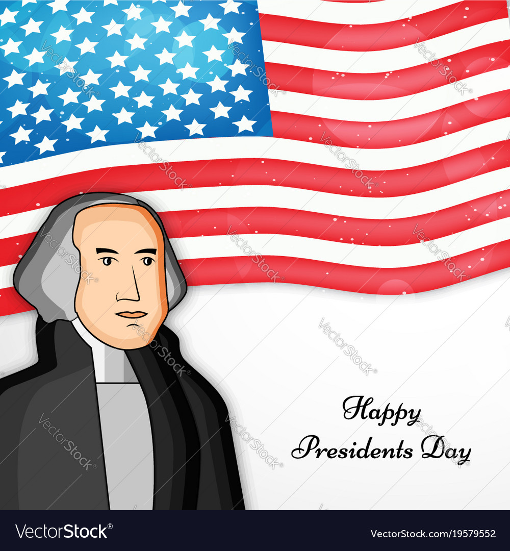 Usa presidents day background