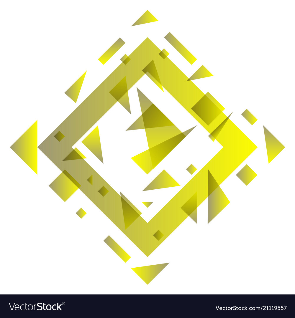 Abstract Blurred Triangle Background