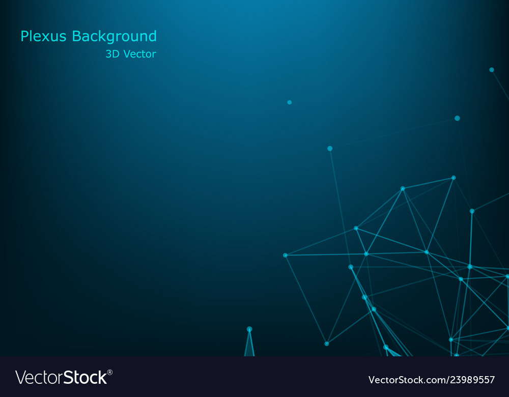 Abstract polygonal background with connected vector image Abstract polygonal background with connected