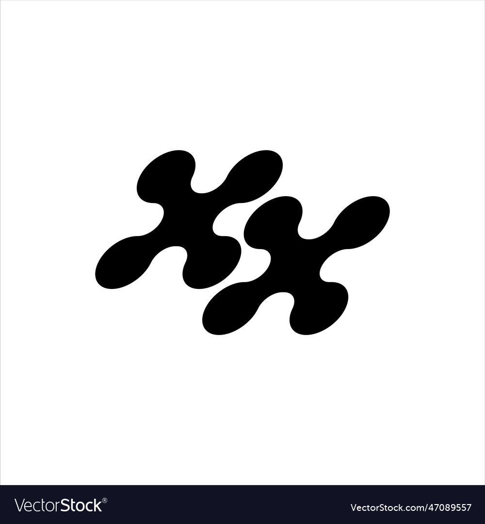 Black y2k shape