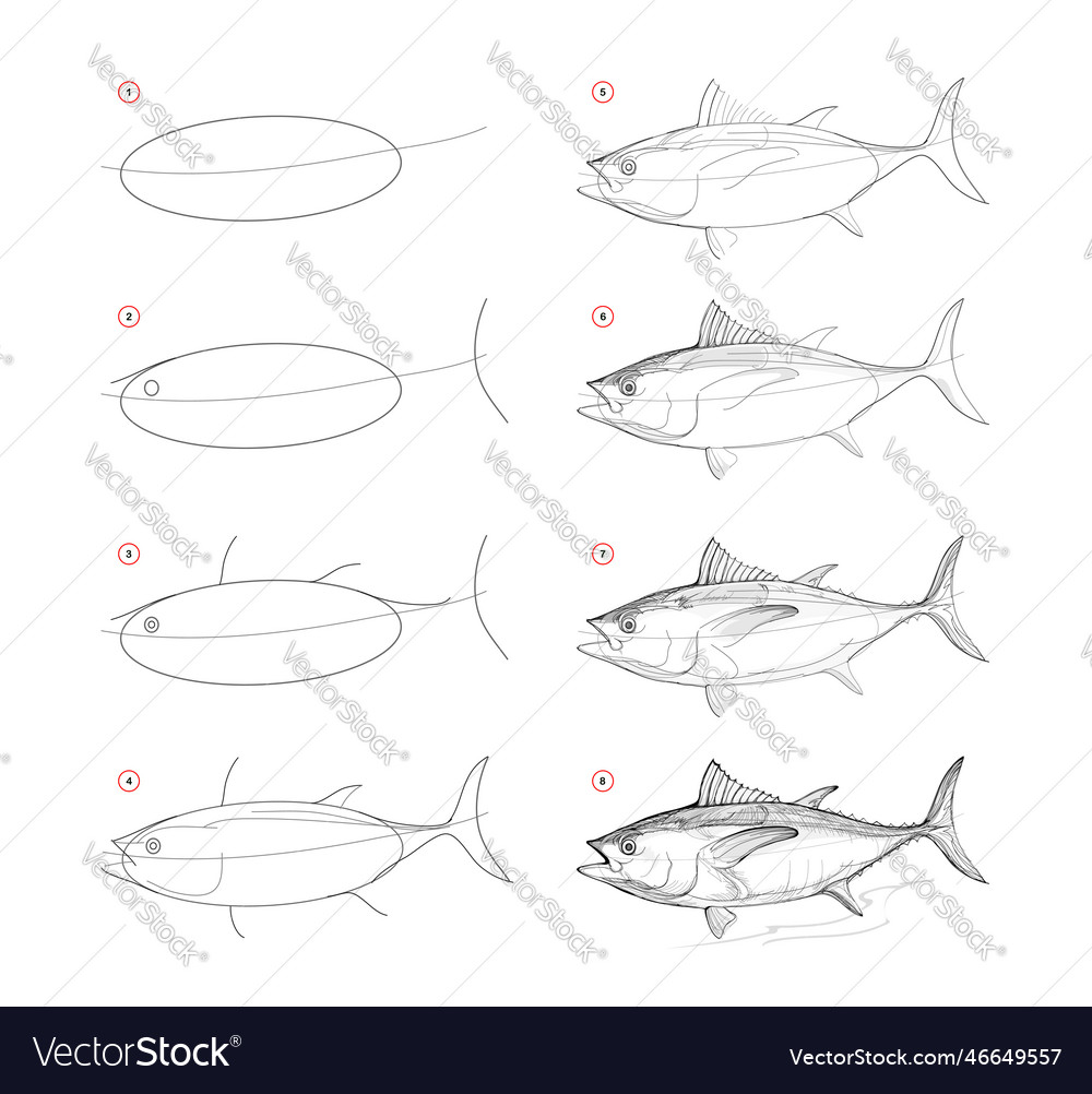 Page shows how to learn draw sketch a game vector image Page shows how to learn draw sketch a game