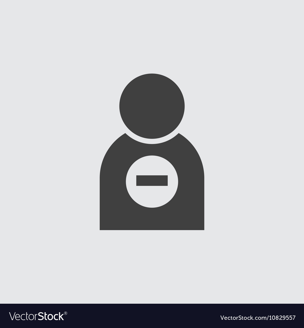 Remove user icon