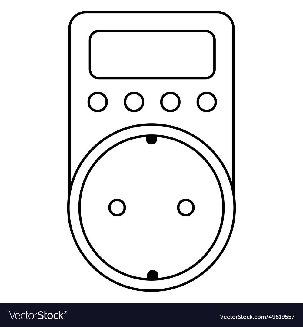 Smart electrical socket icon controlling