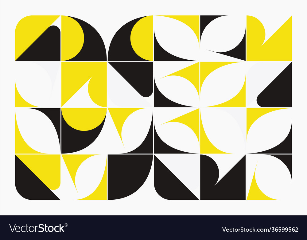 Deconstructed abstract pattern design vector image Deconstructed abstract pattern design