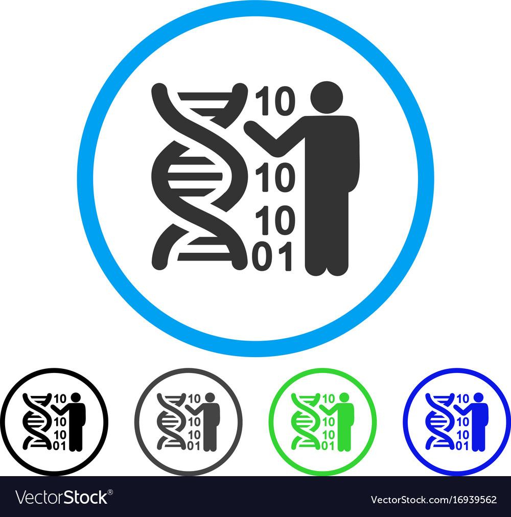 Dna code report rounded icon