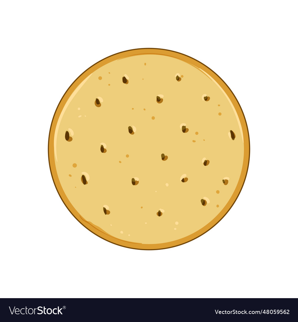 Food cracker biscuit cartoon