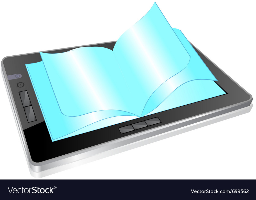 Tablet with Book Display