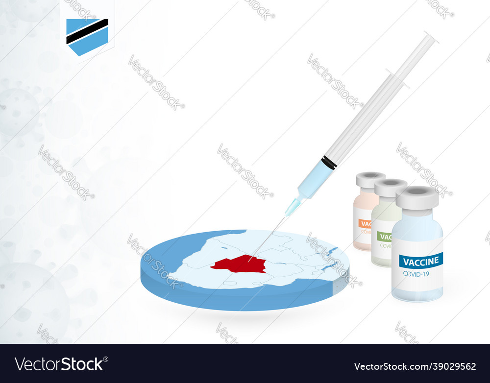 Vaccination in botswana with different type