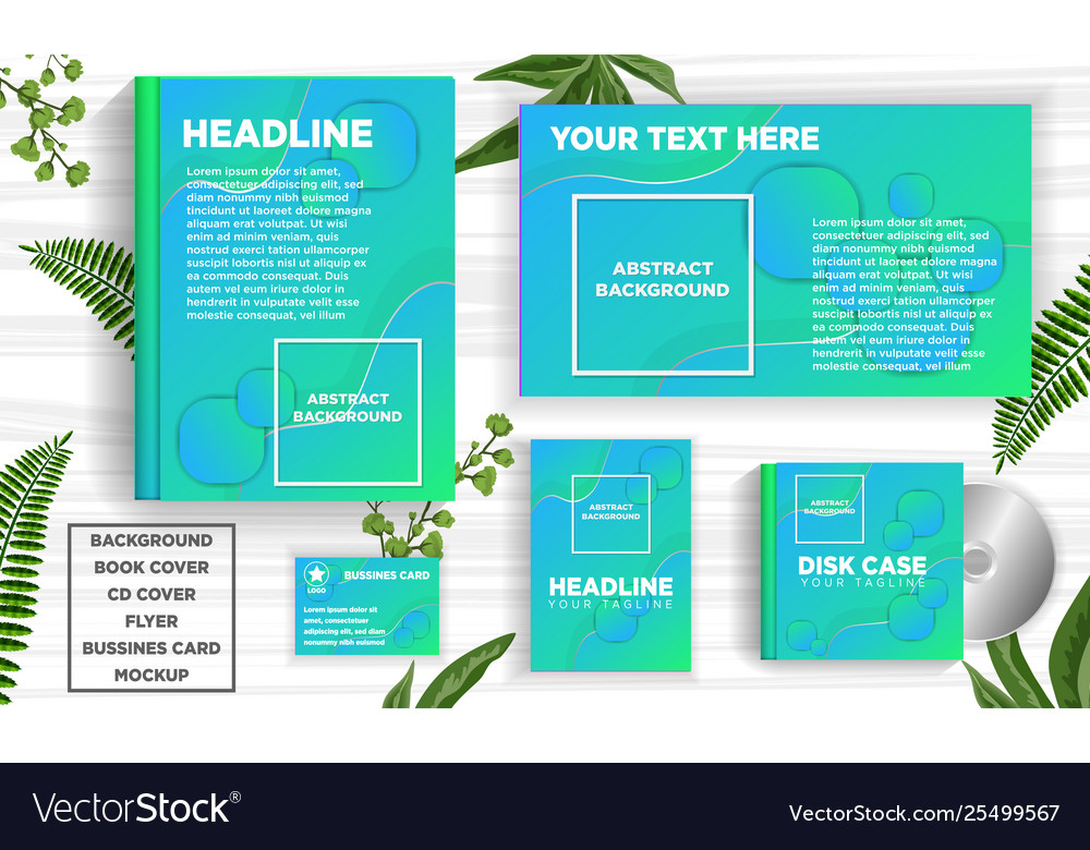 Abstract design banner web template