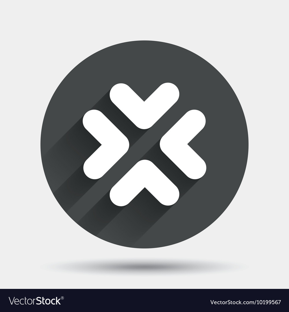Enlarge or resize icon full screen extend