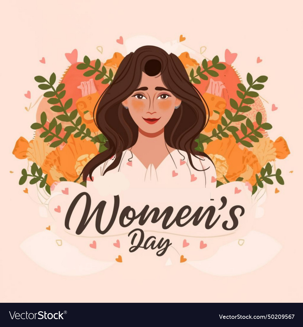 Happy international womens day of women Royalty Free Vector