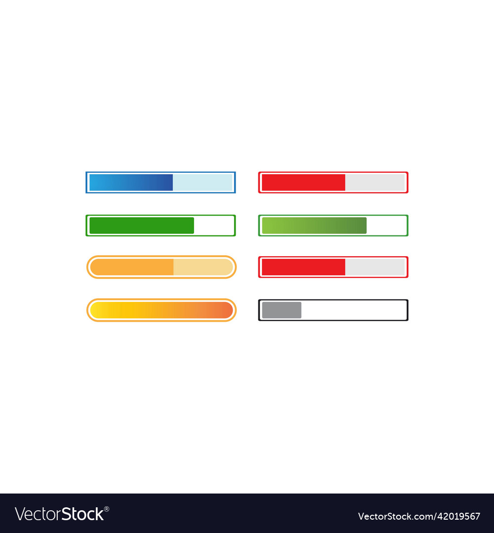 Loading bar icon