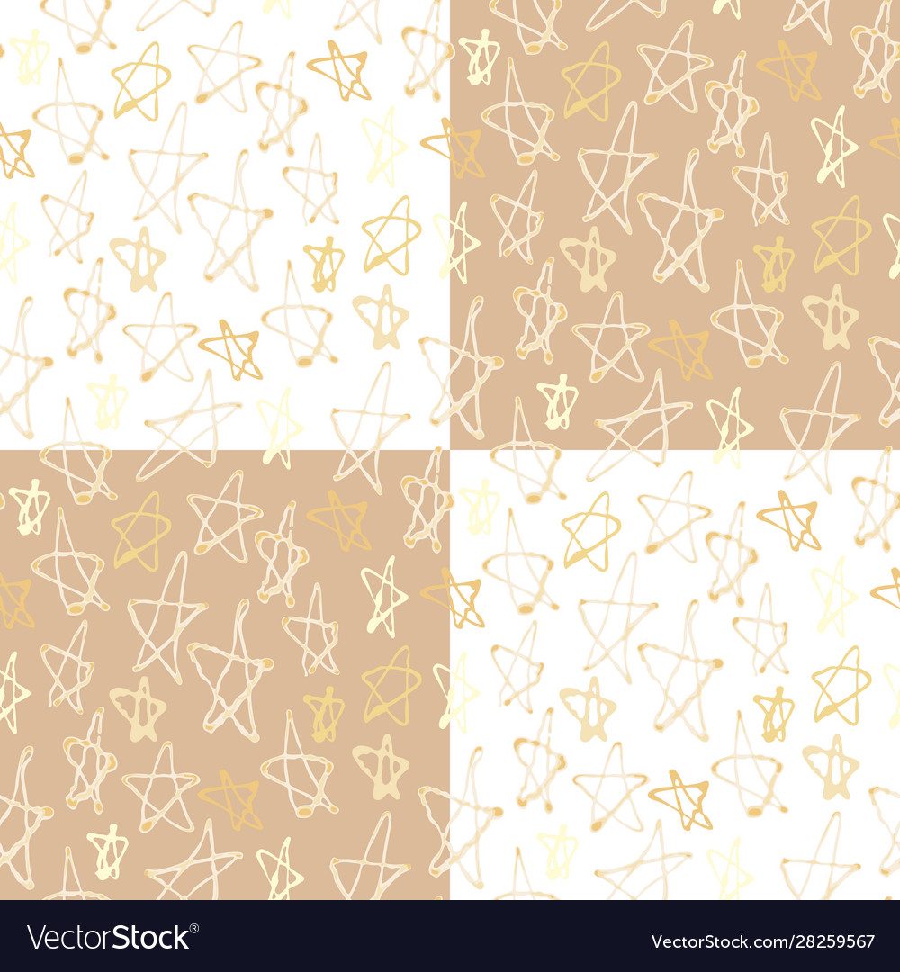 Seamless pattern with starsr on a squared Vector Image Seamless pattern with starsr on a squared