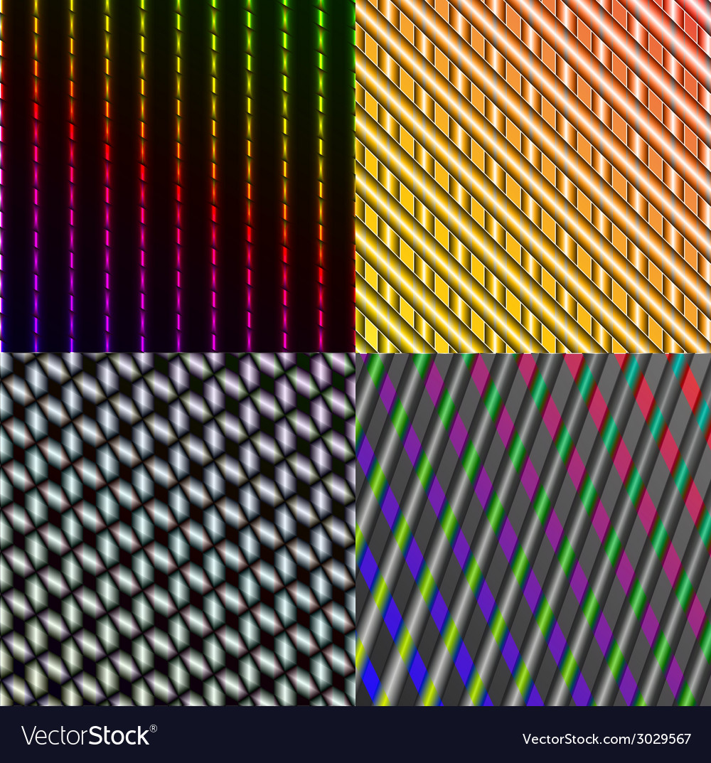 Set of dark abstract spectrum background lines