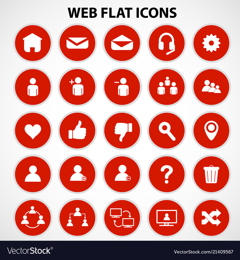 Social network icons