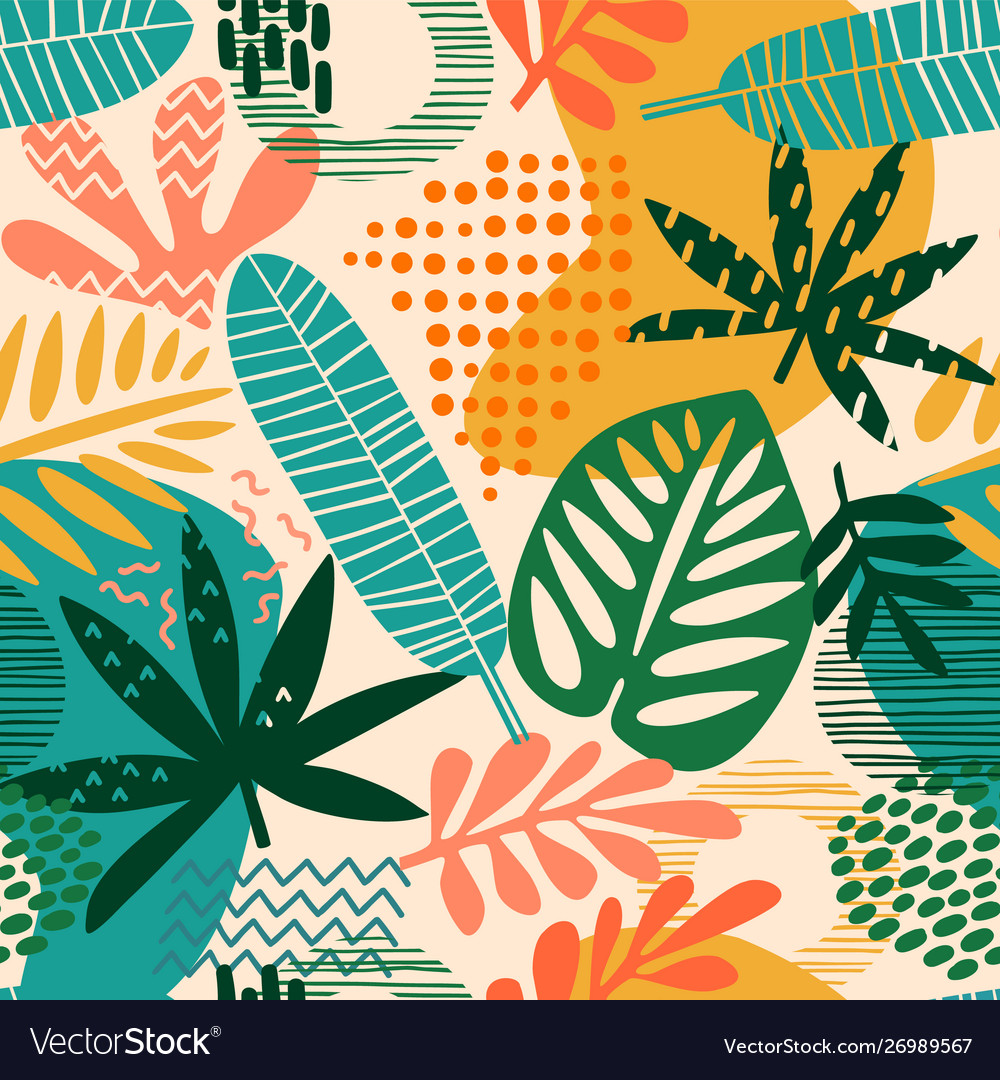 Tropical Leaf Pattern