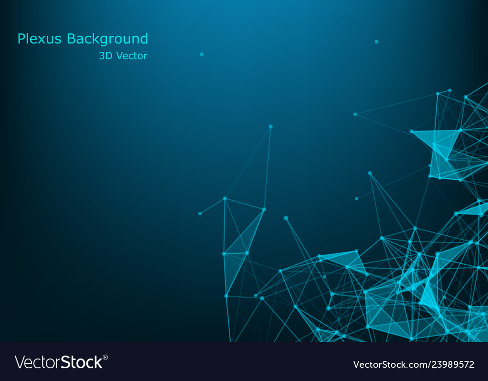 Big data visualization background modern vector image Big data visualization background modern