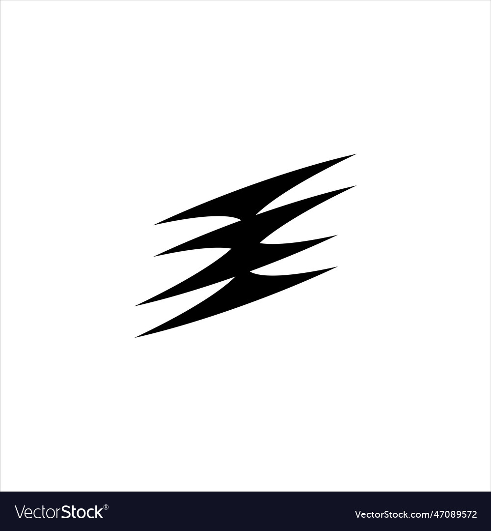 Black y2k shape vector image Black y2k shape