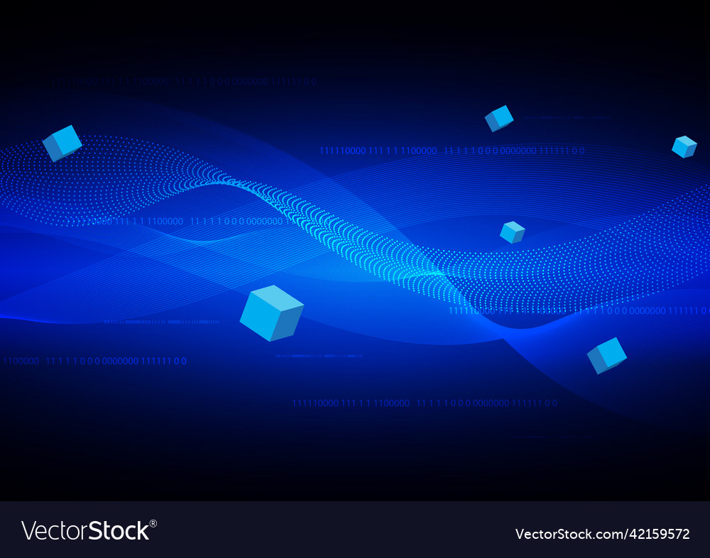 High-Tech Circuit Technology Background