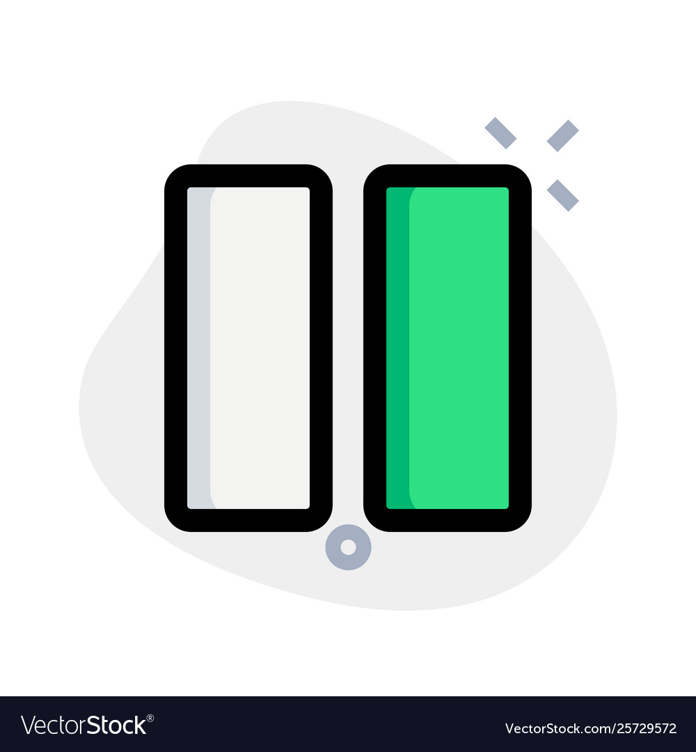 Large vertical grids box frame columns layout