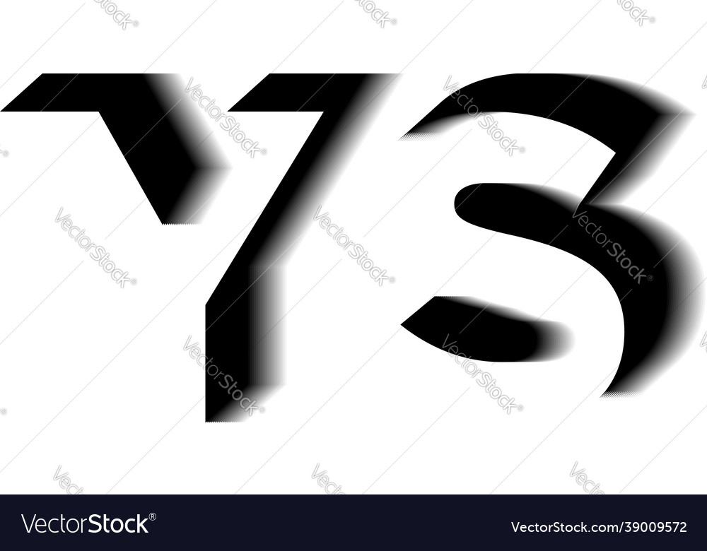 Ys monogram shadow shape style