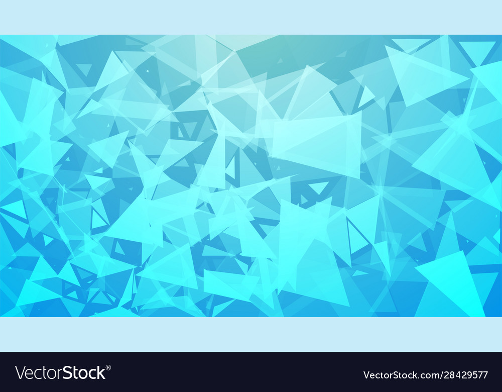 Abstraktes Dreieckmuster auf Gradienten Hintergrund Vector Image Abstraktes Dreieckmuster auf Gradienten Hintergrund