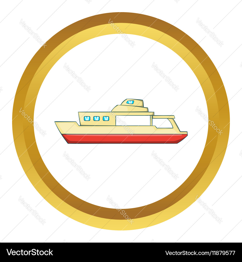 Big ship icon Royalty Free Vector Image - VectorStock