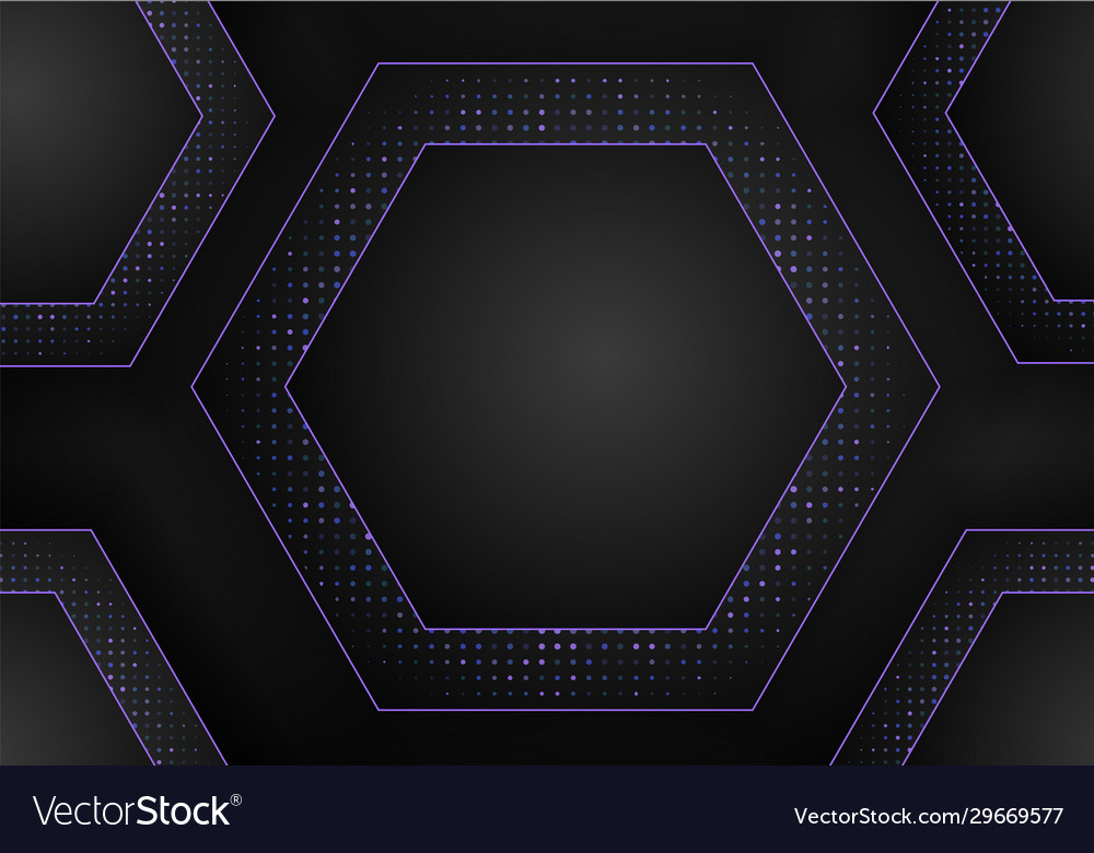 Dark abstract background with paper shapes