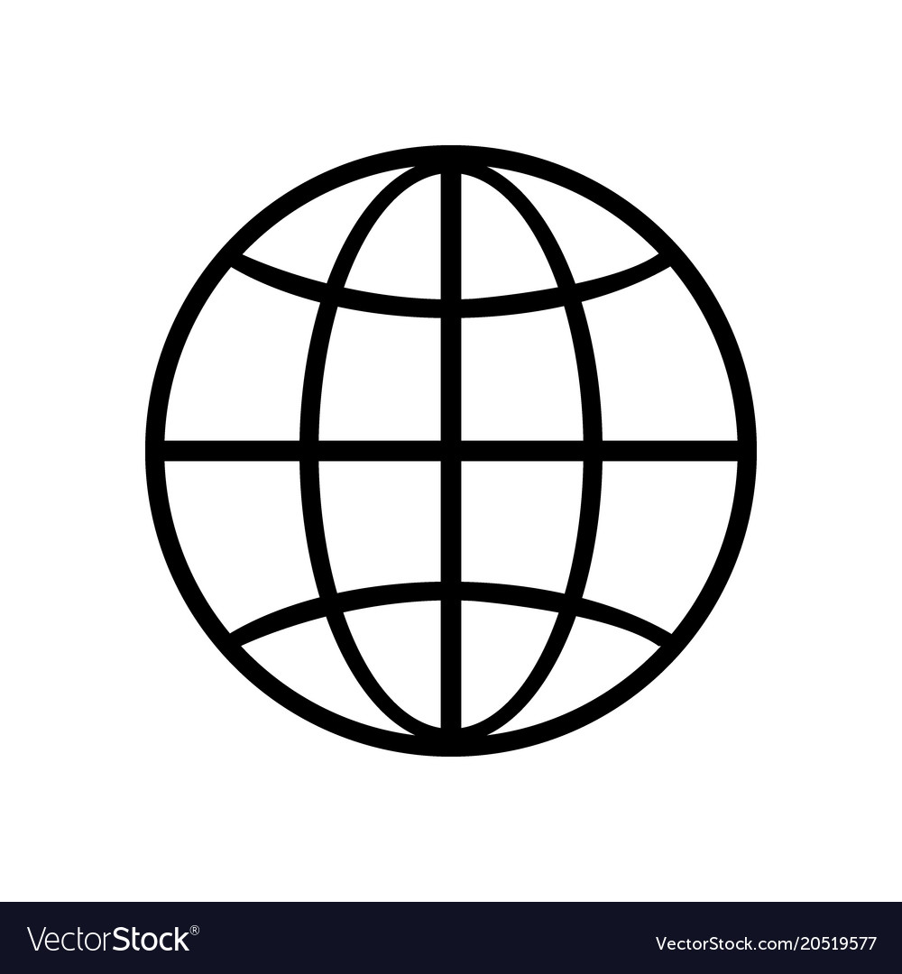 Globe Icon - World Symbol