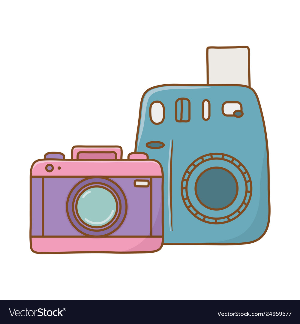 Photographic cameras icon