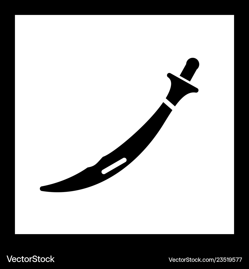 Sword icon Royalty Free Vector Image - VectorStock