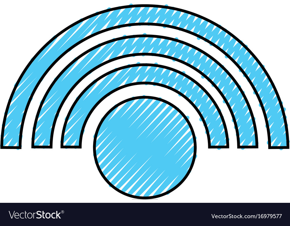 Wifi internet symbol