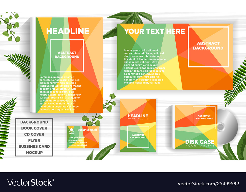 Abstract design banner web template