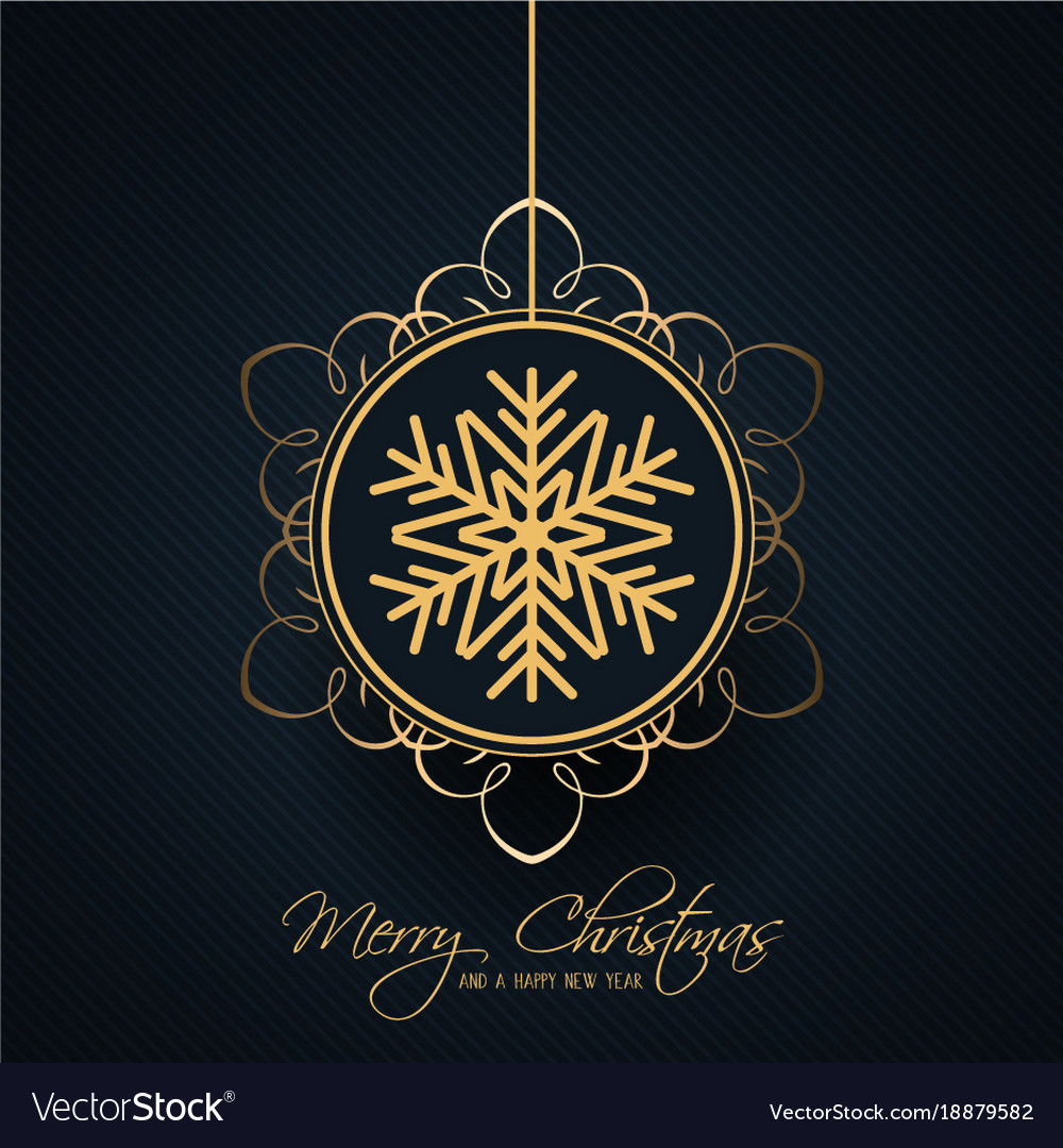 Decorative christmas bauble background Royalty Free Vector