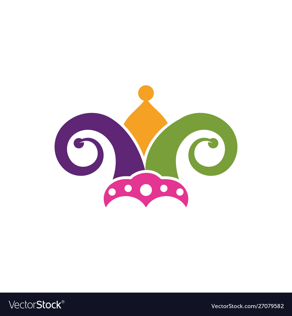 Harlequin hats stock vector image Harlequin hats stock