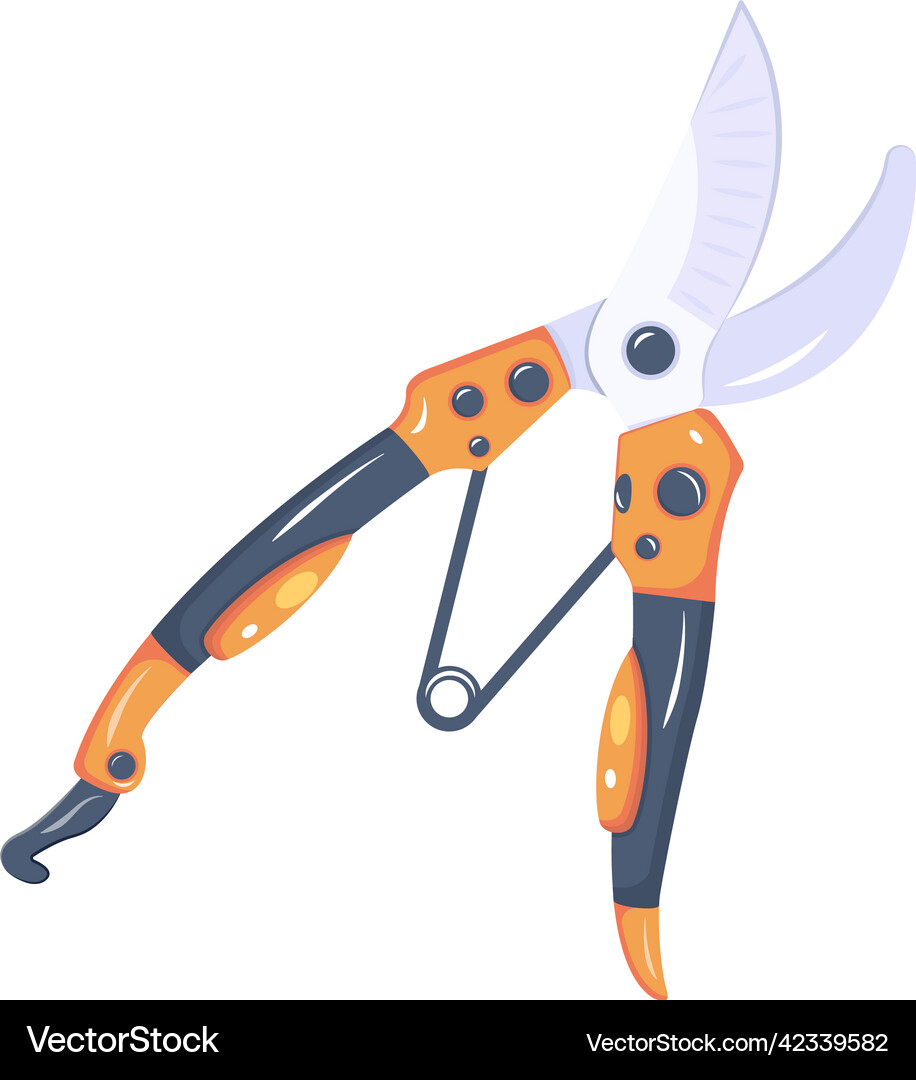 Pruning scissors Royalty Free Vector Image - VectorStock