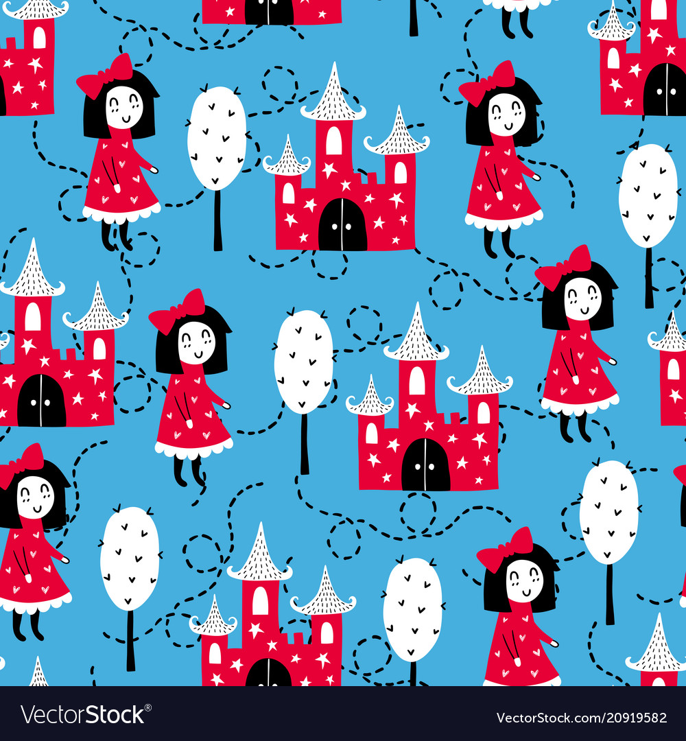 Seamless pattern Royalty Free Vector Image - VectorStock