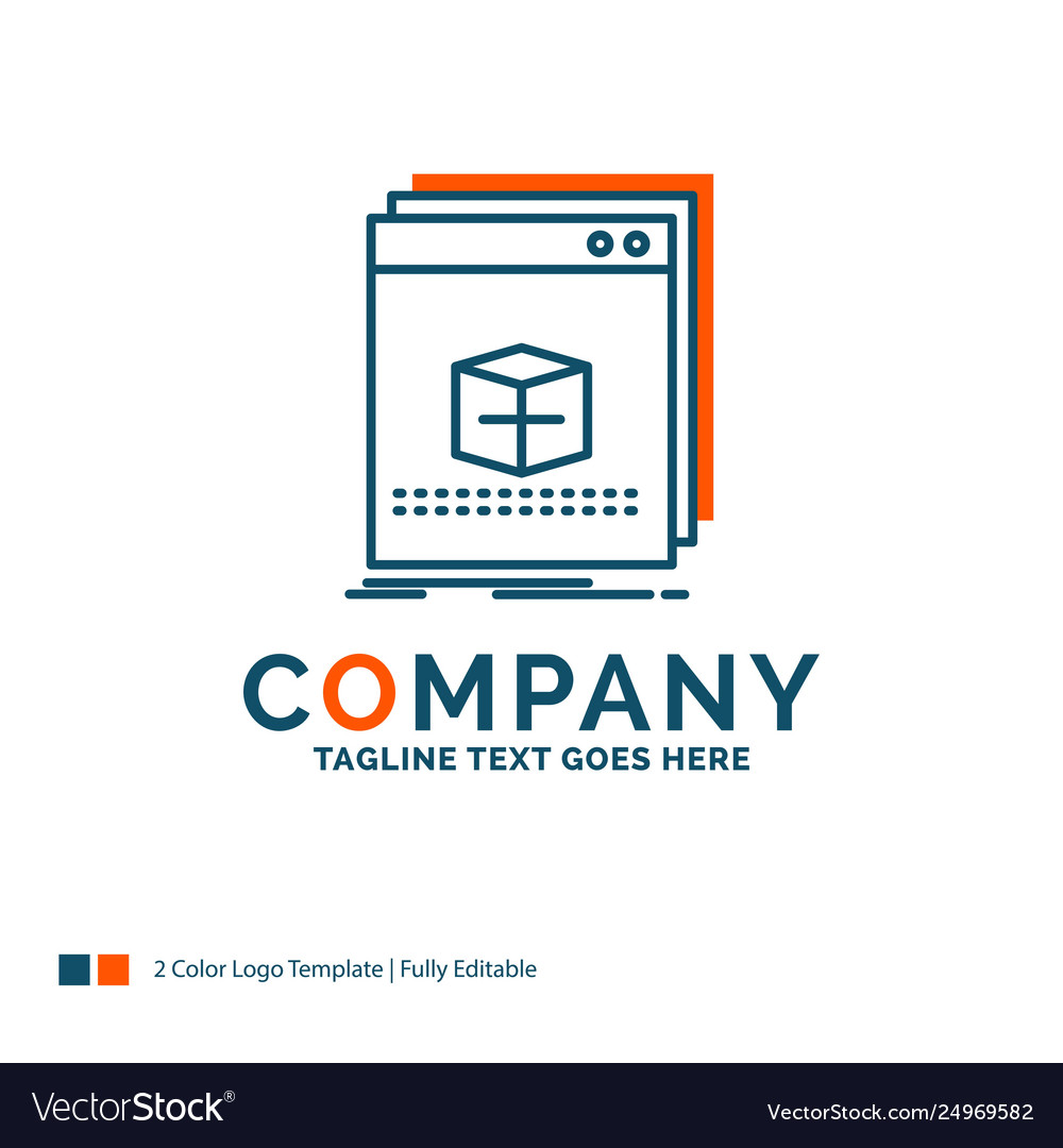 Software app application file program logo design vector image Software app application file program logo design