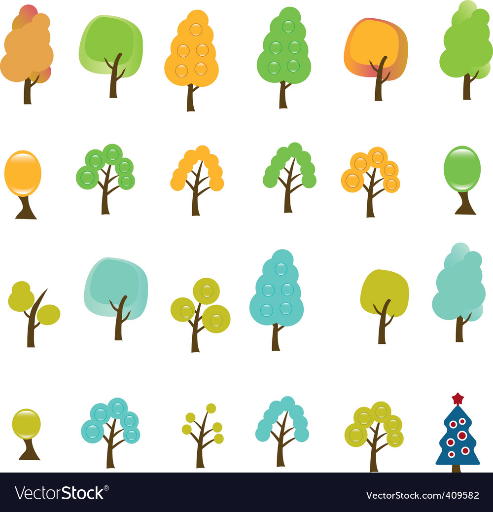 Tree Icons Collection