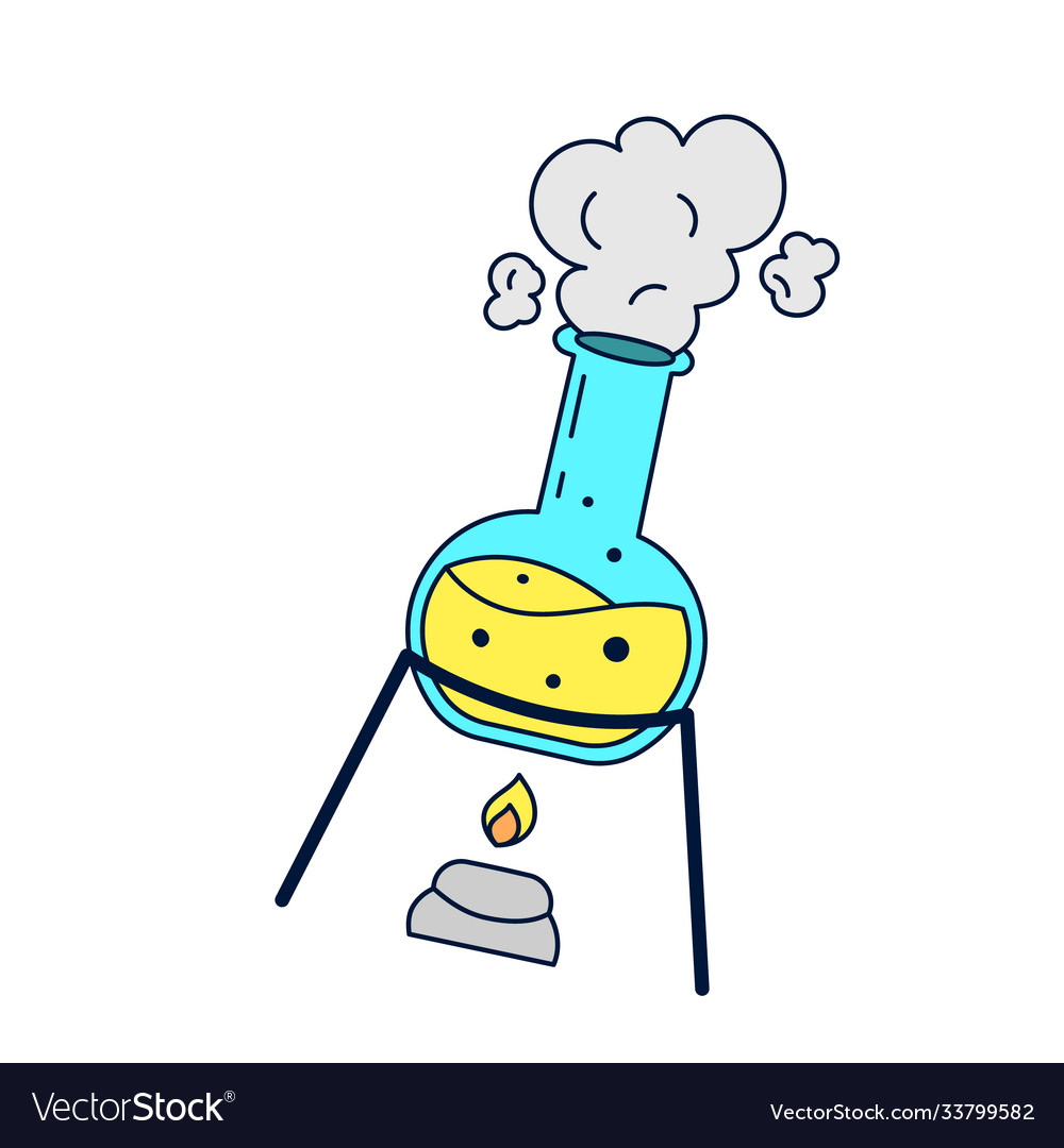 Tube design objects science elements