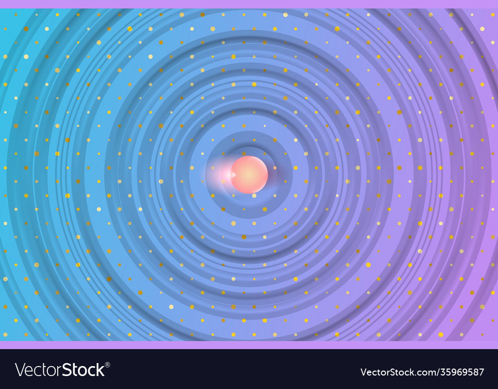 3d background with different shapes and textures