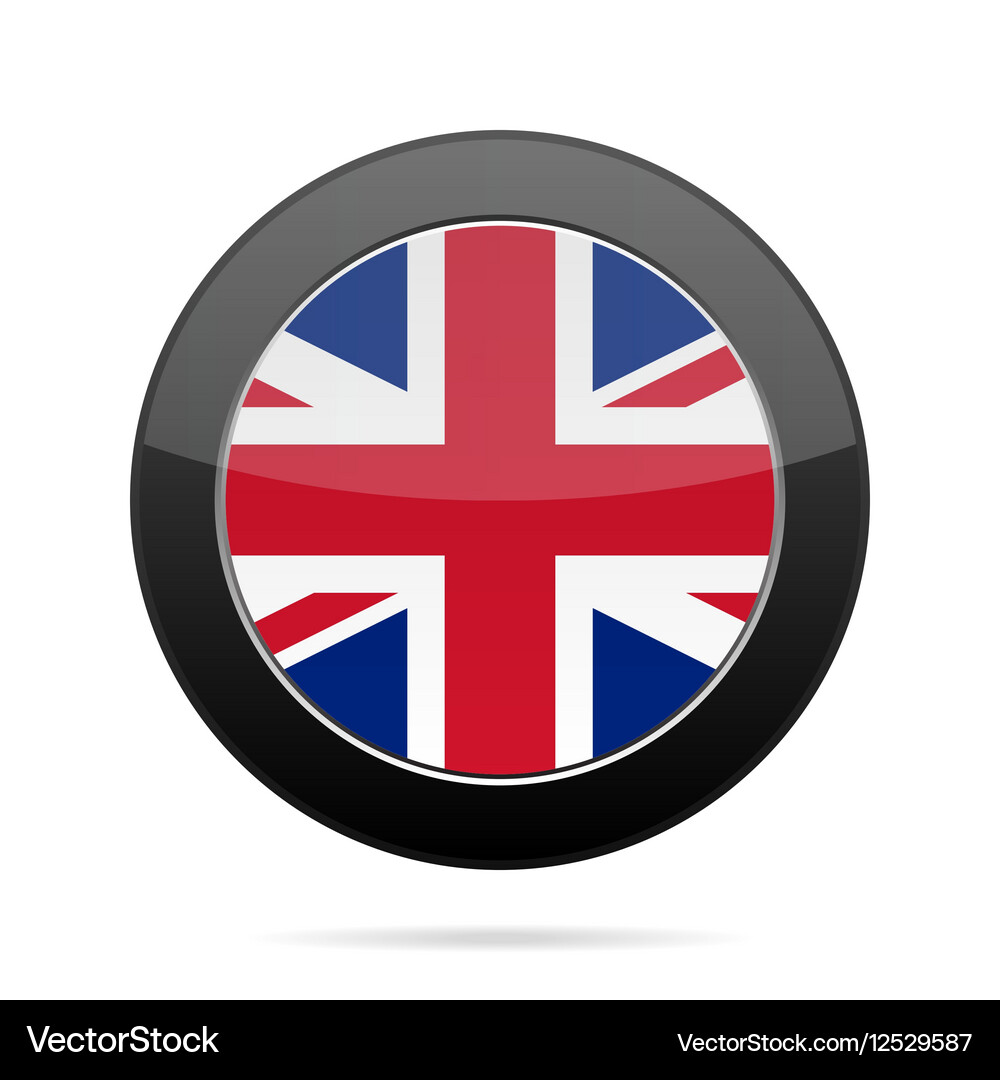 Create a unique design with UK flag with black background